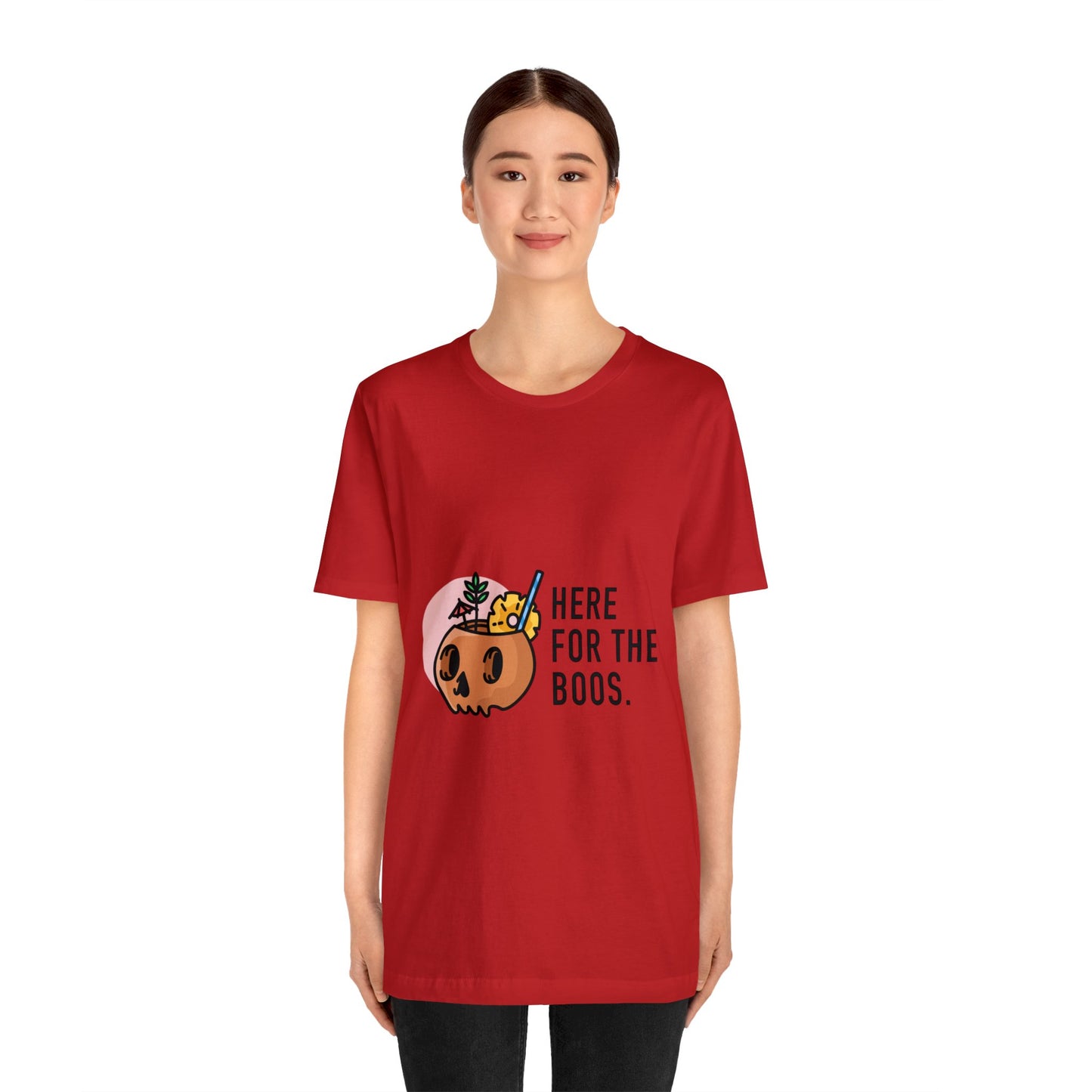 Boozy Adult Halloween Unisex Jersey Short Sleeve Tee