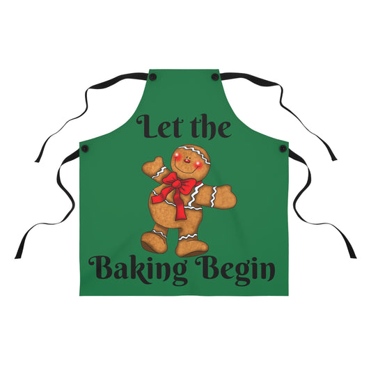 Holiday Baking Apron (AOP)
